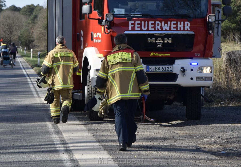 Schwerer VU Krad Fahrrad Koeln Porz Alte Koelnerstr P035.JPG - Miklos Laubert